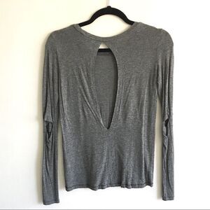 (SOLD) ARITZIA Long Sleeve T-Shirt Gray XXS